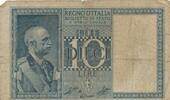 Italien 10 Lire Banknote -