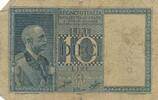 Italien 10 Lire Banknote -