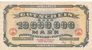 Deutsches Reich Deutschland 10 Millionen Mark Großgeldschein, Pirmasen Pfalz -
