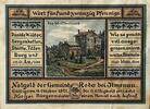 Deutschland, Deutsches Reich 25 Pfennig 1 x Notgeldschein, Notgeld der Gemeinde Roda bei Ilmenau, Nagelschmied Rotschild -