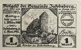 Deutschland, Deutsches Reich 1 Mark 1 x Notgeldschein, Notgeld der Gemeinde Jakobsberg, Westfalen -