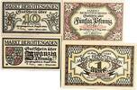 Deutschland, Deutsches Reich 1 Mark, 10, 20, 50 Pfennig 4 x Notgeldschein, Markt-Berchtesgaden, Bayern -