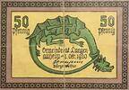 Deutschland, Deutsches Reich 50 Pfennig 1 x Notgeldschein, Langenaltheim, Bayern -