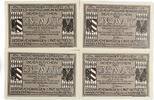 Deutschland, Deutsches Reich 4 x 1 Mark 4 x Notgeldschein, Stadt Nürnberg, Bayern -
