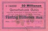 Deutsches Reich Deutschland 5 Milliarden Mark Großgeldschein, Gewerbebank Ruhla, Thüringen -