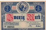 Deutsches Reich Deutschland 20 Mark Notgeld, Stadt Ruhla Thüringen -