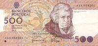500 Escudos 1987 Portugal Banknote I