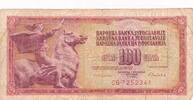 Jugoslawien 100 Dinara Banknote -