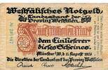 Deutsches Reich Deutschland Westfalen 5 Millonen Mark Grossnotgeld, Provinz Westfalen Münster -