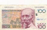 Belgien 100 Frank Banknote -