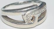Silberschmuck 925er Silber Fossil Damen Silberring -