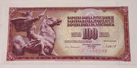 Jugoslawien 100 Dinara Banknote -