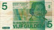 Niederlande 5 Gulden Banknote -