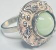 Silberschmuck 925er Silber Silberring im Navayo Style aus den 70s -