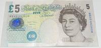 5 Pounds 2002 (2012) Großbritannien Banknote unc