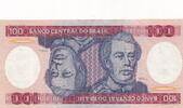 Brasilien 100 Cruzeiros Banknote -