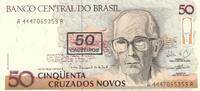 Brasilien 50 Cruzeiros Banknote -