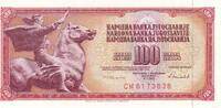 Jugoslawien 100 Dinara Banknote -