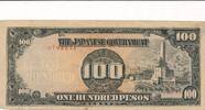 Philippinen,Japanische Besatzung 100 Pesos Banknote -