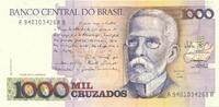 Brasilien 1000 Cruzados Banknote -