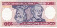 Brasilien 100 Cruzeiros Banknote -