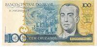Brasilien 100 Cruzados Banknote -
