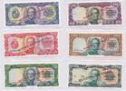 50, 100, 500, 1000, 5000, 10000 Pesos 1967 Uruguay 6x Banknote, Specimen, Banco Central Del Urugay unc