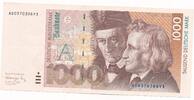 1000 Deutsche Mark DM 1991 Deutschland BRD Wilhelm und Jakob Grimm, AD/Y Büroklammerspur, sonst unc