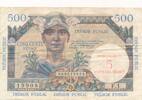 500 / 5 Francs (1960) Frankreich TRÉSOR PUBLIC, 1955-1963 Treasury III