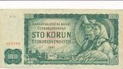 100 Korun 1961 Tschechoslowakei Banknote III