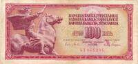 Jugoslawien 100 Dinara Banknote -