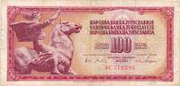 Jugoslawien 100 Dinara Banknote -