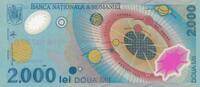 Rumänien 2000 Lei Banknote -