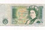 Großbritannien 1 Pound Banknote -