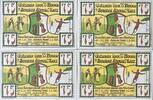 Deutschland, Deutsches Reich 4 x 75 Pfennig 4 x Notgeldschein, Stadt Bergstadt Altenau im Harz -