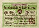 Deutschland, Deutsches Reich 50 Pfennig 1 x Notgeldschein, Aushilfsschein der Stadt Altona, Schleswig-Holstein -