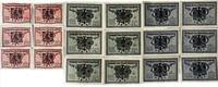 Deutschland, Deutsches Reich 6 x 10, 6 x 25, 6 x 50 Pfennig 18 x Notgeldschein, Stadt Arnstadt -