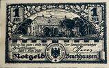 Deutschland, Deutsches Reich 1 Mark 1 x Notgeldschein, Notgeld Bruchhausen -