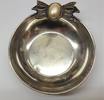 Schale Silberschale Becher 900er Silber mit Perle Silberbecher -
