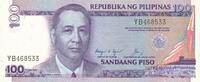 Philippinen 100 Piso Banknote -