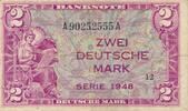 Deutschland BRD Bank Deutscher Länder 2 Mark 1948 Kenn-Best A und Serie ... 58.66 US$ Tax included +  11.73 US$ shipping