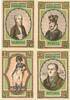 Deutsches Reich Deutschland Pommern 25, 50, 75 Pfennig und 1 Mark 1921 G... 14.08 US$ Tax included +  11.73 US$ shipping