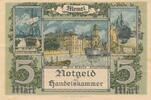 Deutschland Deutsches Reich Polen 5 Mark Notgeld 1922 Memel Memelgebiet ... 52.79 US$ Tax included +  11.73 US$ shipping