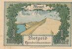Deutsches Reich Deutschland 1 Mark Notgeld 1922 Memel Memelgebiet Ostpre... 34.02 US$ Tax included +  11.73 US$ shipping