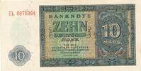 Deutschland DDR 10 Mark 1948 Banknote zwei Serienbuchstaben: AB, KN 7ste... 9.39 US$ Tax included +  11.73 US$ shipping