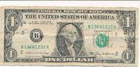 USA - Vereinigte Staaten v. Amerika $ 1 Dollar Banknote -