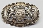 Niederland Antike 800er Silber Silberbrosche Brosche Zeeland GR3 -