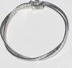  Silberschmuck 835er Silber 2 reihiges Silberarmband Silber Armband getr... 56.71 US$  +  69.44 US$ shipping