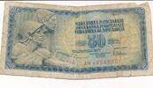 Jugoslawien 50 Dinara 1978 Banknote IV 2.89 US$  +  69.44 US$ shipping
