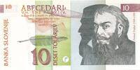 Slowenien 10 Tolarjev 1992 Banknote unc 13.89 US$  +  69.44 US$ shipping